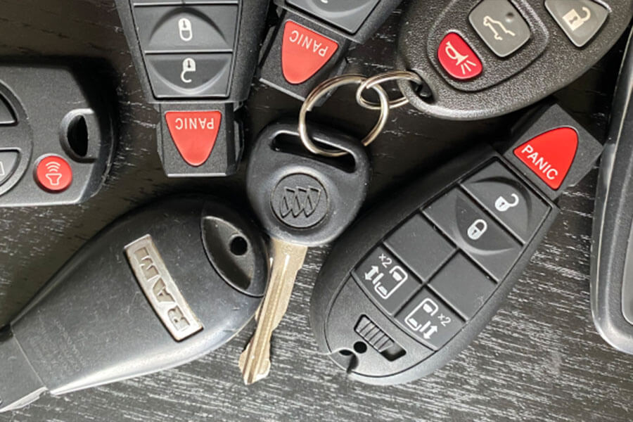 Replacement car keys